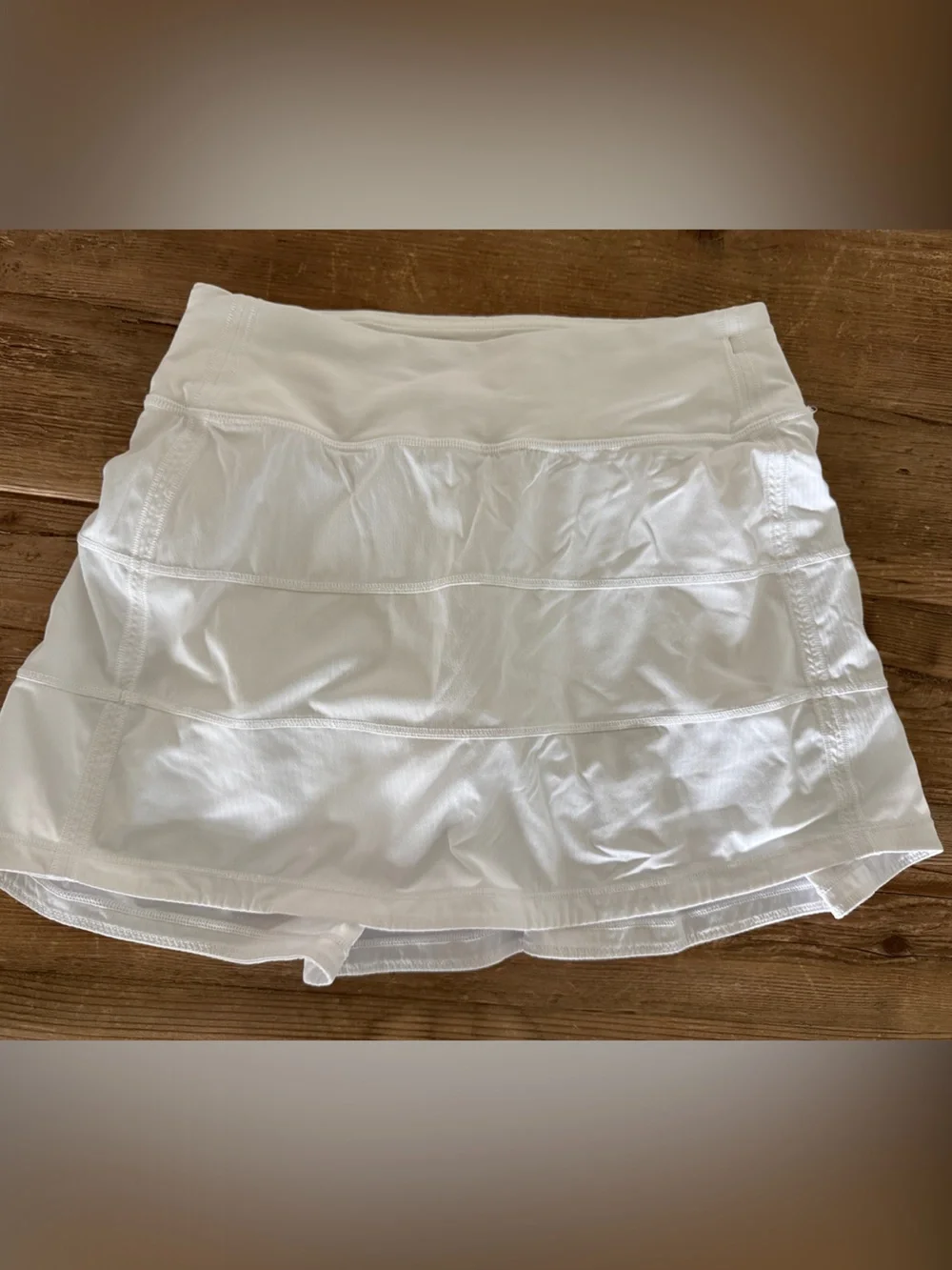 White Lululemon Active Skort